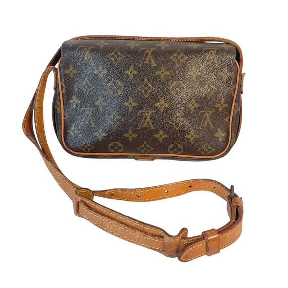 Authentic Louis Vuitton Saint Germain Crossbody Bag Brown Leather Vintage - Picture 2 of 16